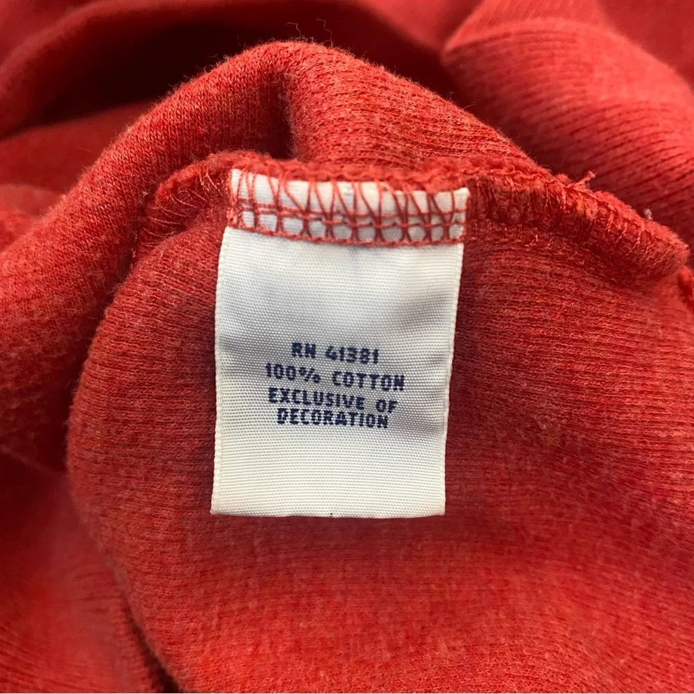Polo Ralph Lauren Sweater Quarter Zip Pullover Sweater Large Red
